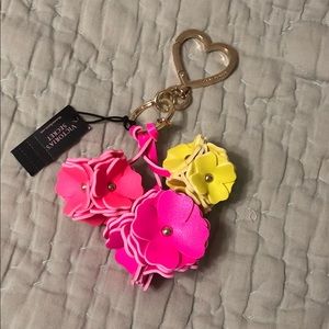 Victoria’s Secret flower keychain